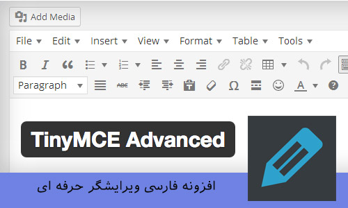 افزونه فارسی ویرایشگر حرفه ای
